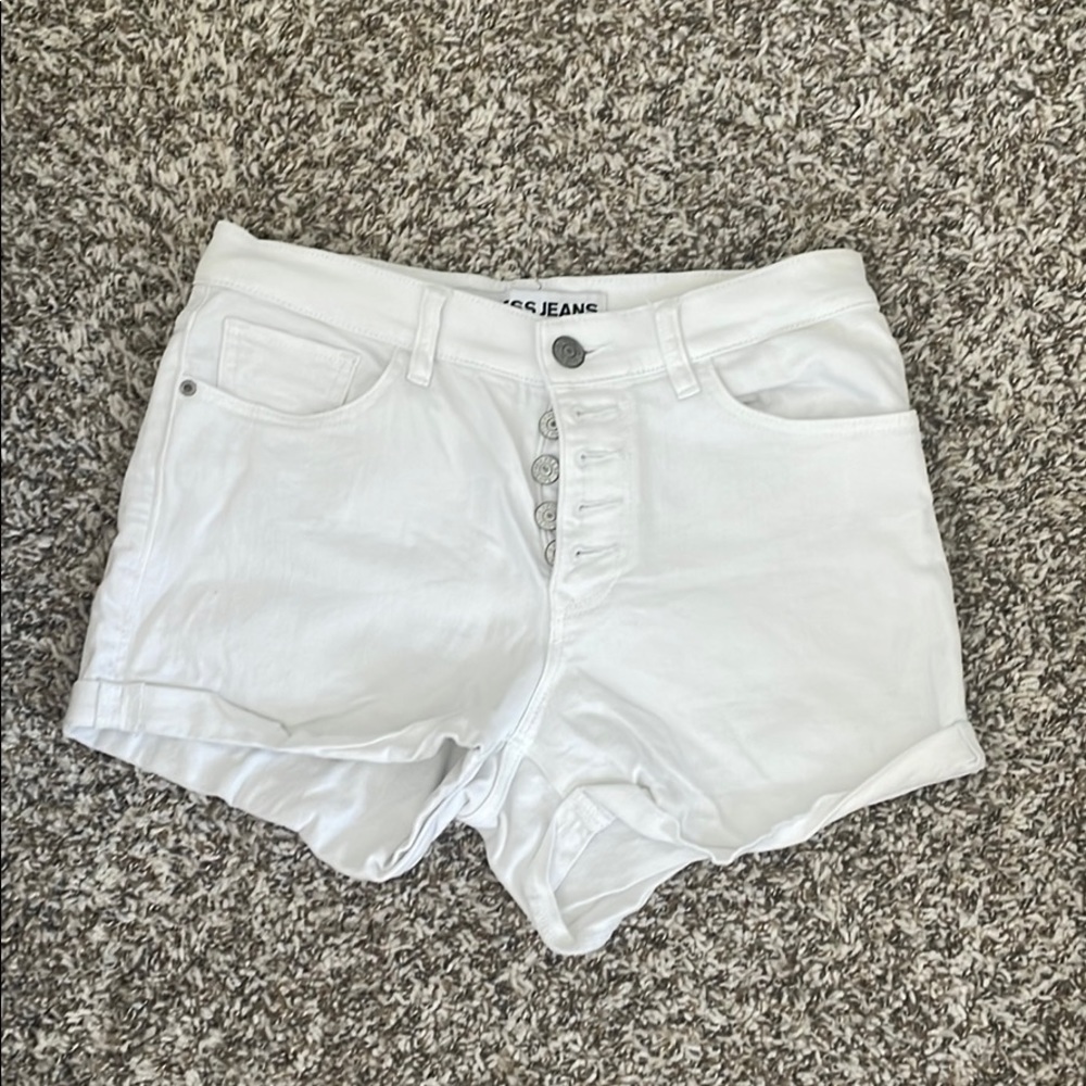 Express white shorts